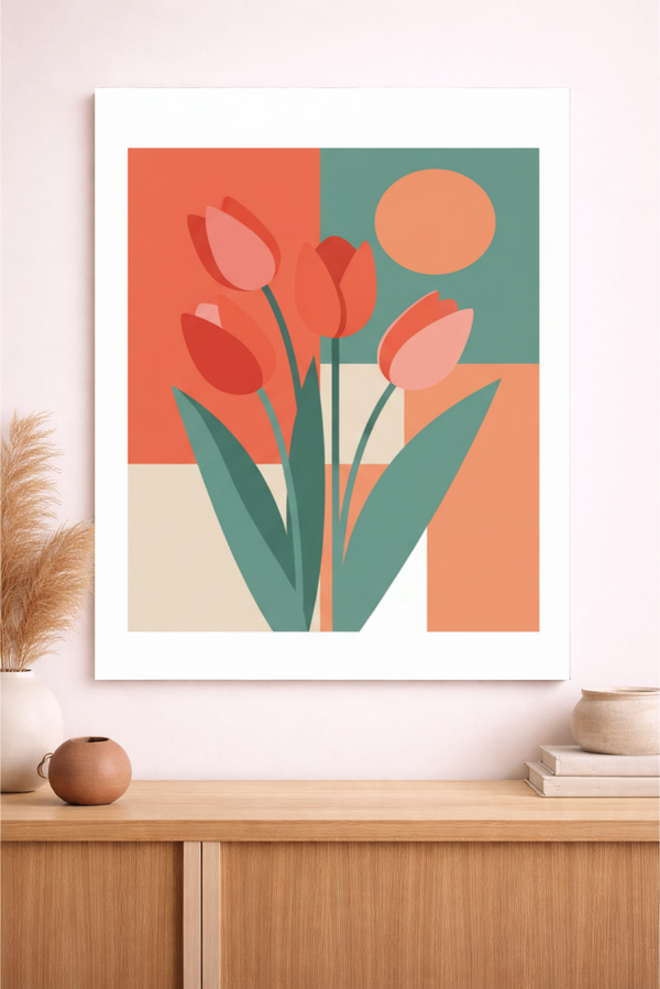 Abstract Art- Flowers