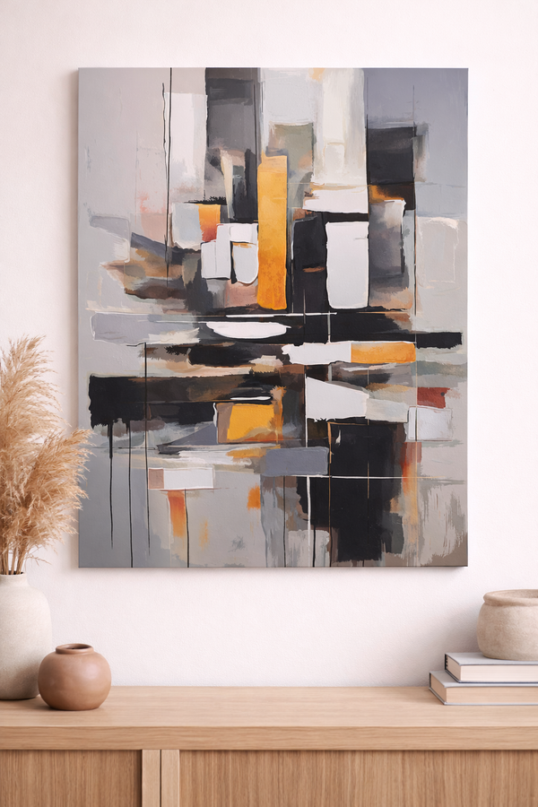 Abstract Art- Amber Silence