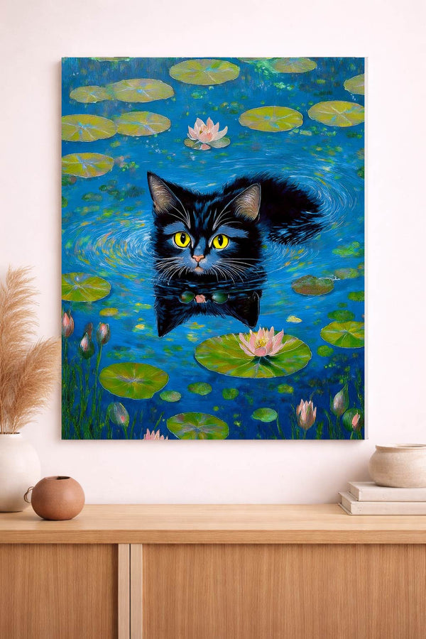 Cat In Water