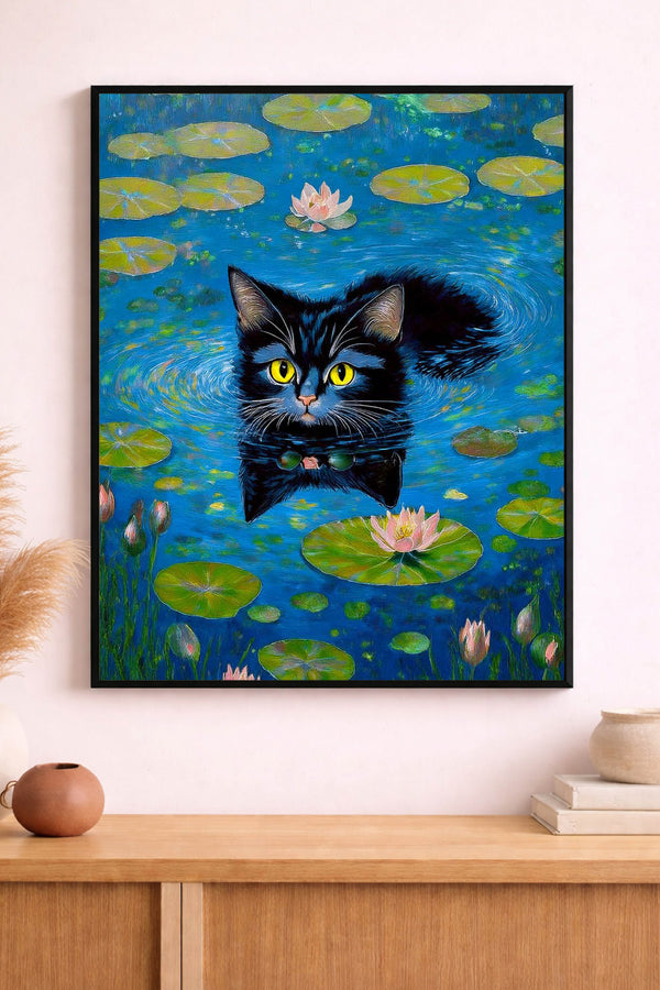 Cat In Water