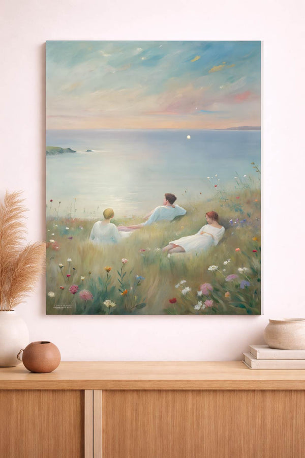 Quiet Moments by the sea