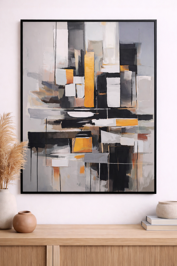 Abstract Art- Amber Silence