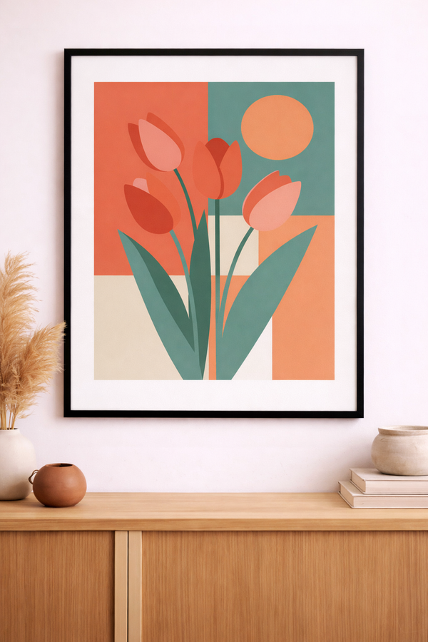 Abstract Art- Flowers
